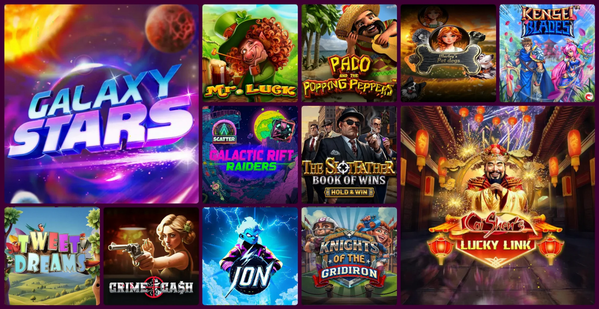 Slots games at Candyland Casino